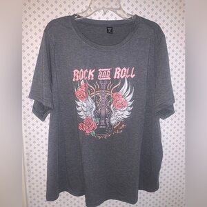 🩶🩶LONG LIVE ROCK & ROLL PLUS SIZE 3X T SHIRT🩶🩶